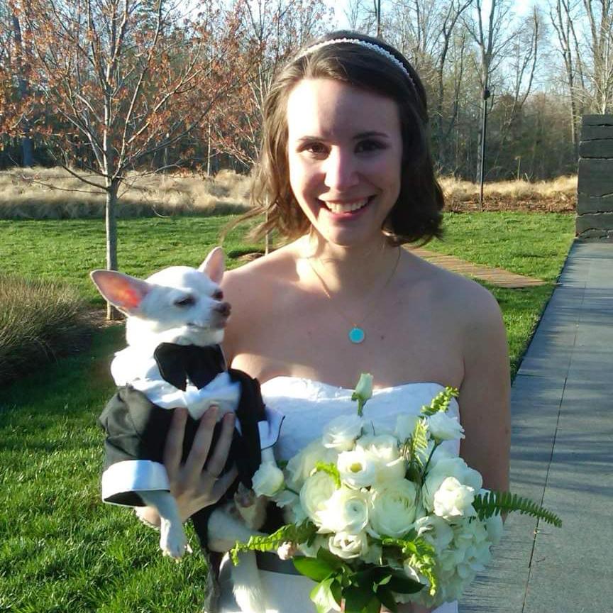 Amanda with Rudy
