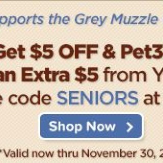 Coupon for $5 off at Pet360